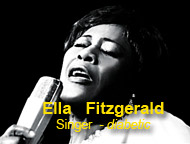 Ella Fitzgerald - singer